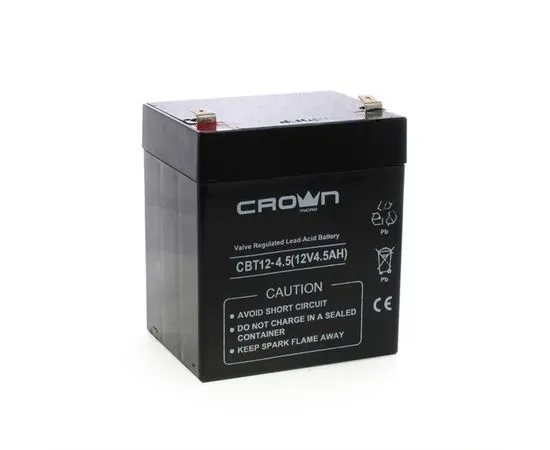 Батарея для ИБП, 12V, 4,5Ah (CROWN) (CM000001737)