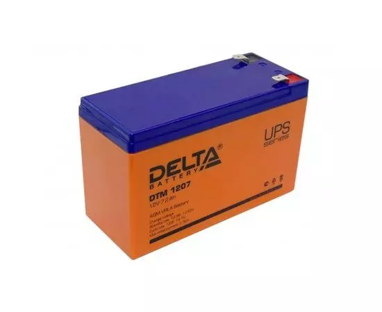 Батарея для ИБП, 12V, 7,2Ah (Delta) (DTM 1207)