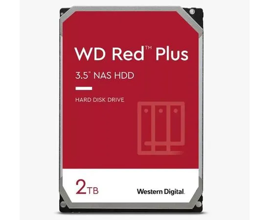 Жесткий диск Western Digital 2Tb Red Plus (WD20EFZX)