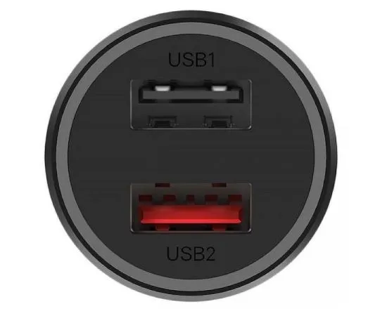 Зарядное устройство автомобильное Xiaomi Mi 37W Dual-Port Car Charger (GDS4147GL), фото 3