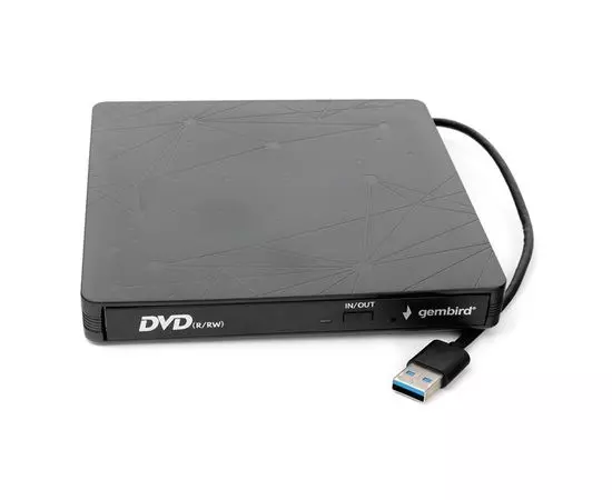 Внешний привод DVD-RW Gembird DVD-USB-03 Black, фото 2