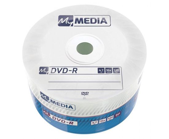 DVD-R 4.7Gb MyMedia 16x Bulk 50pcs (69200)