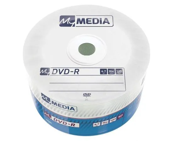 DVD-R 4.7Gb MyMedia 16x Bulk 50pcs (69200)