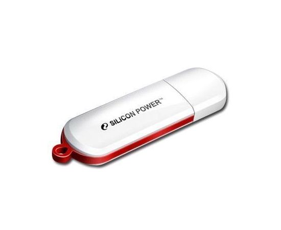 Флеш память Silicon Power 8Gb LuxMini 320 White (SP008GBUF2320V1W)