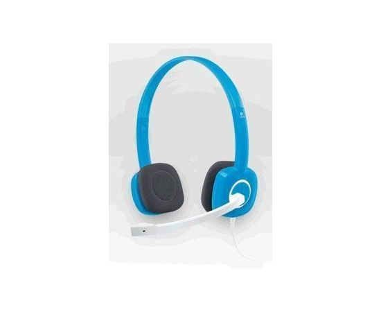 Наушники с микрофоном Logitech H150 SKY BLUE (981-000368)