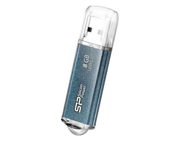 Флеш память Silicon Power 8Gb USB 3.0 Marvel M01 Blue (SP008GBUF3M01V1B)