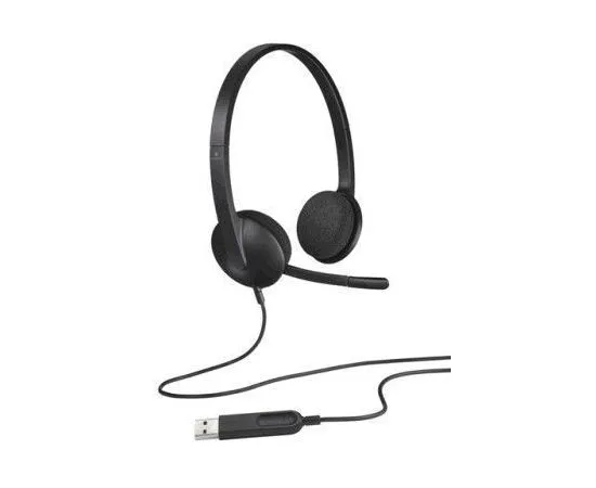 Наушники с микрофоном Logitech H340 (981-000475/981-000509)