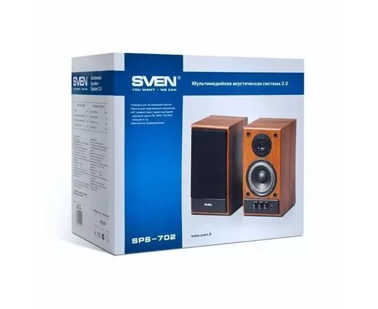 Акустика Sven SPS-702 Орех (SV-0120702WN), Цвет: Орех, фото 5