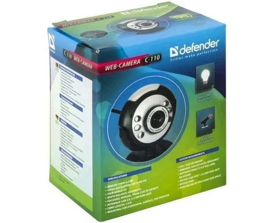 Web камера Defender C-110 (63110), фото 3