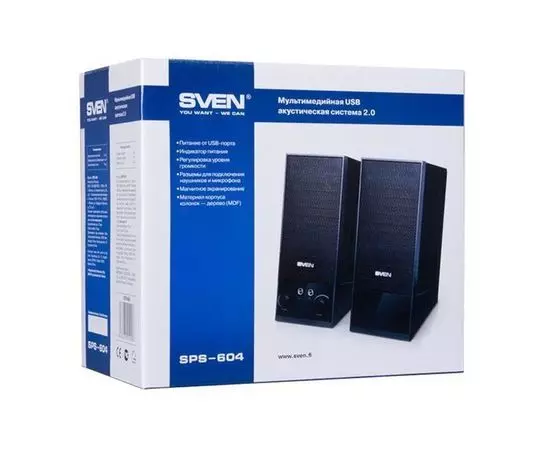 Акустика Sven SPS-604 black (SV-0120604BK), фото 5