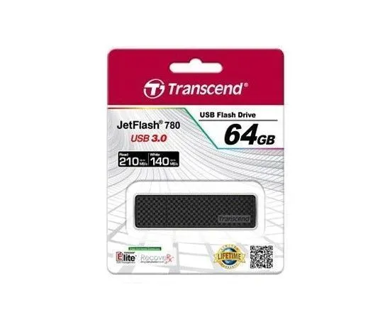 USB Flash-накопитель 64Gb USB 3.0 (Transcend, JetFlash) (TS64GJF780)