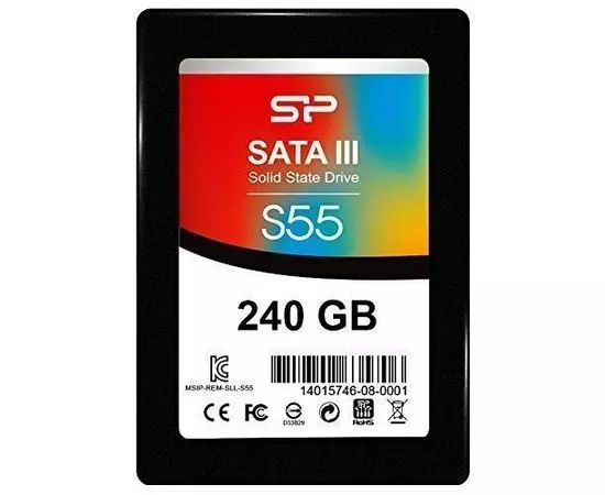 Накопитель SSD 240Gb Silicon Power Slim S55 (SP240GBSS3S55S25)