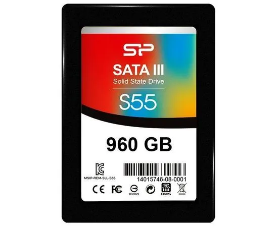 Накопитель SSD 960Gb Silicon Power Slim S55 (SP960GBSS3S55S25)