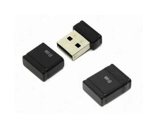 USB Flash-накопитель 8Gb (Qumo) Nano Black (QM8GUD-NANO-B)
