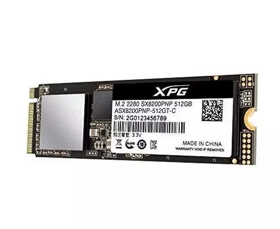 Накопитель SSD M.2 512Gb ADATA XPG SX8200 Pro (ASX8200PNP-512GT-C), фото 2