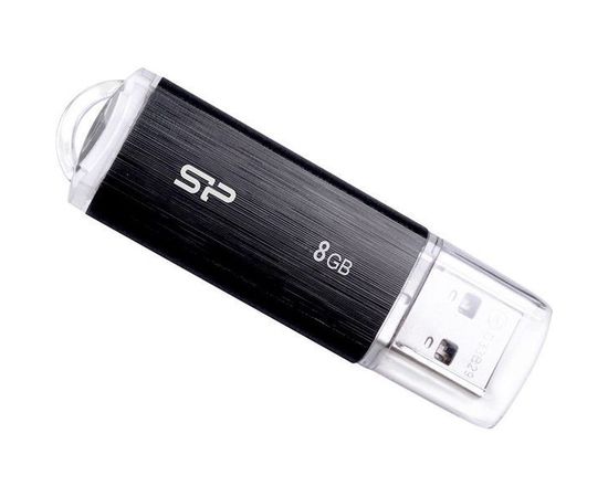 USB Flash-накопитель 8Gb (Silicon Power, Ultima U02) Black (SP008GBUF2U02V1K)
