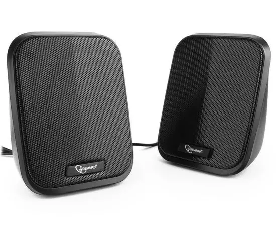Акустика Gembird SPK-100, черный, Цвет: Чёрный, фото 2