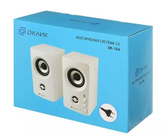 Акустика Oklick OK-164, белый (OK-164 White), Цвет: Белый, фото 3
