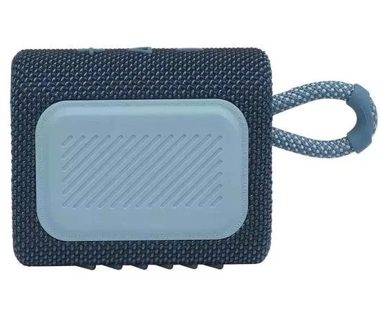 Портативная акустика JBL Go 3 Blue (JBLGO3BLU), Цвет: Синий, фото 2
