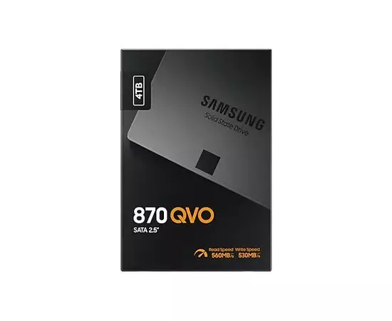 Накопитель SSD 4Tb Samsung 870 QVO (MZ-77Q4T0BW), фото 3