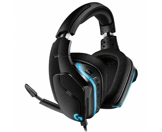Наушники с микрофоном Logitech G635 Wired 7.1 LIGHTSYNC Gaming (981-000750), фото 2