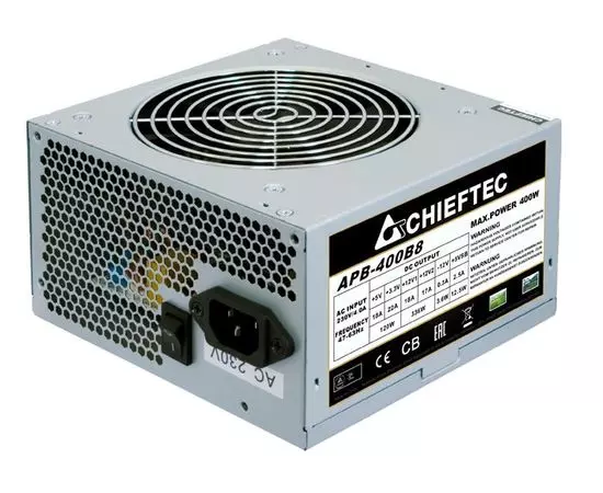 Блок питания 400W (CHIEFTEC) Bulk (APB-400B8)