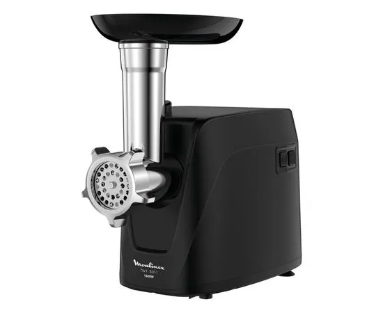 Мясорубка Moulinex ME112832, черный/серебристый