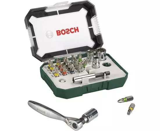 Набор бит Bosch PromoLine, 26 предметов для шуруповертов (2607017322)