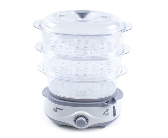 Пароварка Endever Vita-170, белый, фото 3