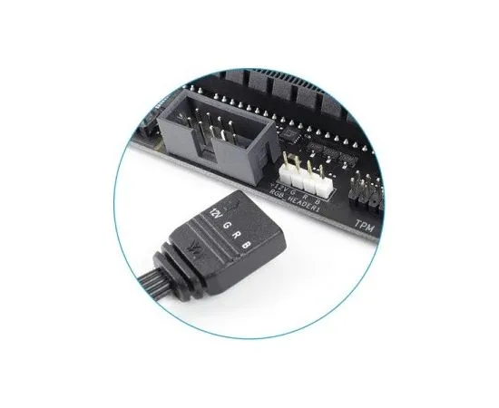 Блок питания 500W (Aerocool, VX PLUS 500 RGB) Retail, фото 2