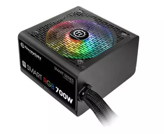 Блок питания 700W (Thermaltake, Smart  RGB) (PS-SPR-0700NHSAWE-1)