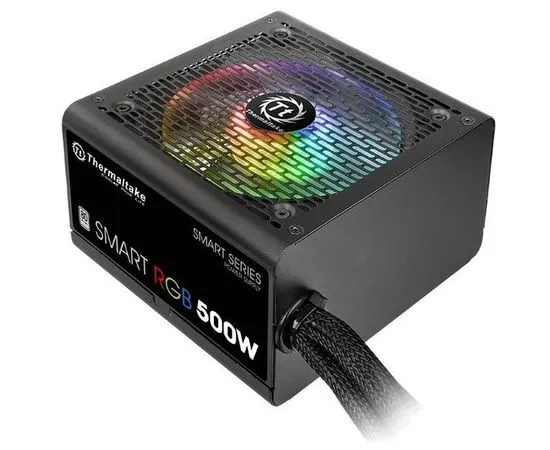 Блок питания 500W (Thermaltake, Smart  RGB) (PS-SPR-0500NHSAW)