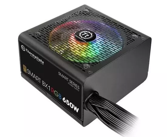 Блок питания 650W (Thermaltake, Smart BX1 RGB) (PS-SPR-0650NHSABE-1)