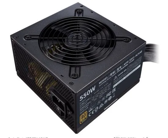 Блок питания 550W (CoolerMaster, MWE Bronze) (MPE-5501-ACAAB-EU)