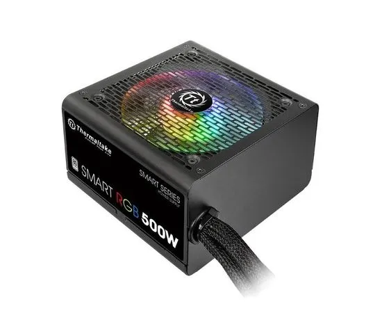 Блок питания 500W (Thermaltake, Smart  RGB) (PS-SPR-0500NHSAWE-1)