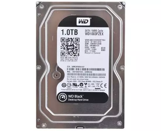 Жесткий диск Western Digital 1Tb Caviar Black (WD1003FZEX)