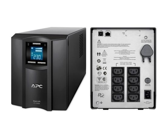 ИБП APC Smart-ИБП C 1500VA LCD 230V (SMC1500I)