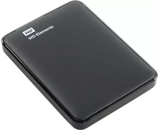 Внешний жесткий диск Western Digital 1Tb USB3.0 Elements Black (WDBUZG0010BBK-WESN)