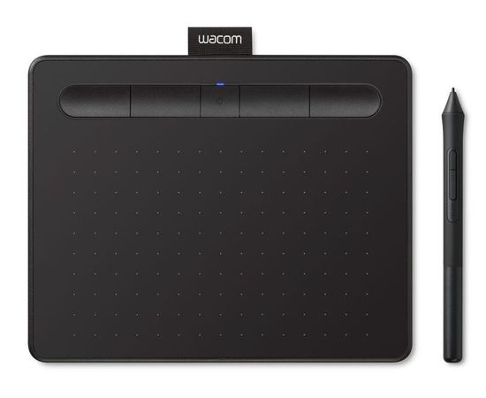 Графический планшет Wacom Intuos S Bluetooth, black (CTL-4100WLK-N)
