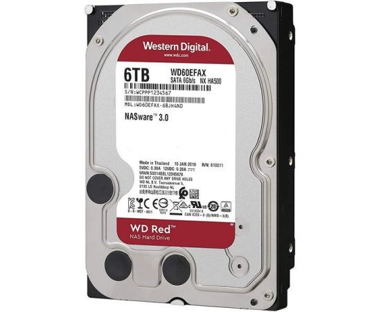 Жесткий диск Western Digital 6Tb Red (WD60EFAX)