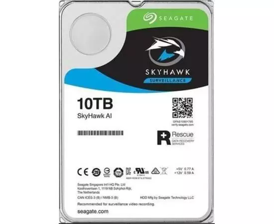 Жесткий диск Seagate 10Tb SkyHawk AI (ST10000VE0008)