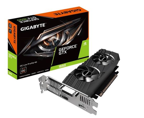 Видеокарта Gigabyte GTX1650 4GB GDDR5 (GV-N1650OC-4GL)