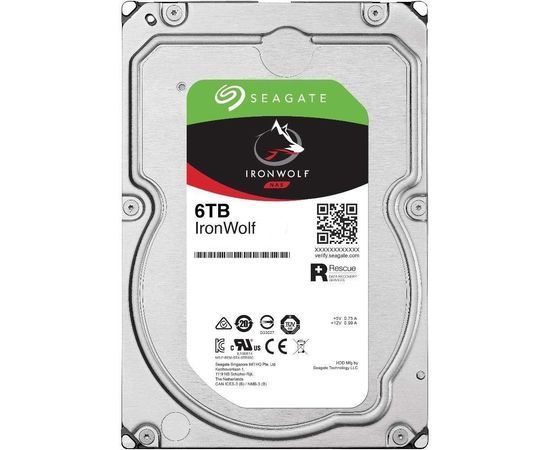 Жесткий диск Seagate 6Tb IronWolf (ST6000VN001)
