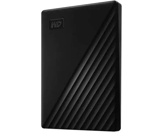 Внешний жесткий диск Western Digital 2Tb USB3.0 My Passport Black (WDBYVG0020BBK-WESN), Цвет: Чёрный