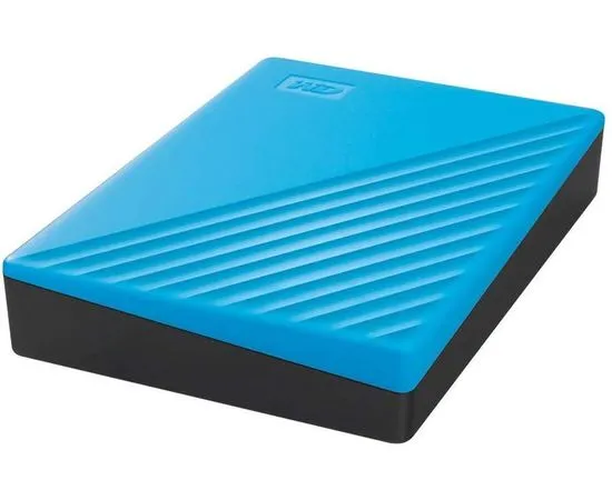 Внешний жесткий диск Western Digital 4Tb USB3.0 My Passport Blue (WDBPKJ0040BBL-WESN), фото 2