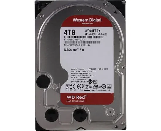 Жесткий диск Western Digital 4Tb Red (WD40EFAX)