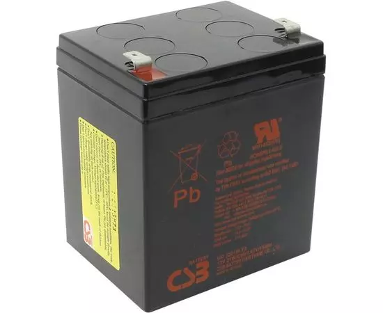 Батарея для ИБП, 12V, 5Ah (CSB) (HR1221W)