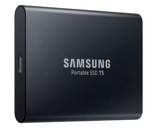 Внешний накопитель SSD USB Type-C 1Tb Samsung T5 Black (MU-PA1T0B/WW), фото 2