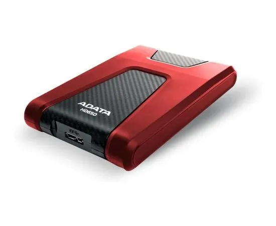 Внешний жесткий диск ADATA 1Tb USB3.1 HD650 Red (AHD650-1TU31-CRD), Цвет: Красный, фото 3