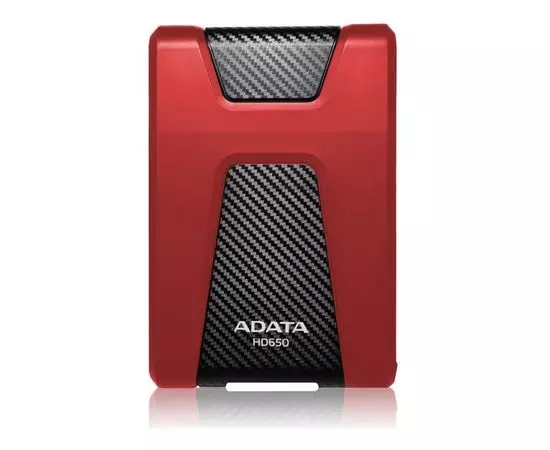 Внешний жесткий диск ADATA 1Tb USB3.1 HD650 Red (AHD650-1TU31-CRD), Цвет: Красный